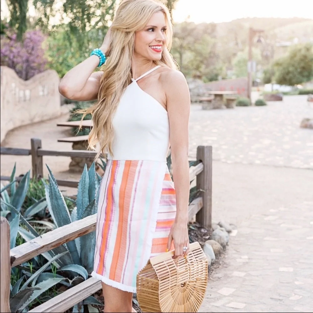 Anthropologie Hutch Kalyn Halter Dress 0 - Picture 1 of 12